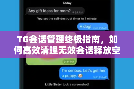 TG会话管理终极指南,如何高效清理无效会话释放空间-第1张图片-纸飞机下载 - Telegeram官网版下载 TG会话管理终极指南,如何高效清理无效会话释放空间-第1张图片-纸飞机下载 - Telegeram官网版下载