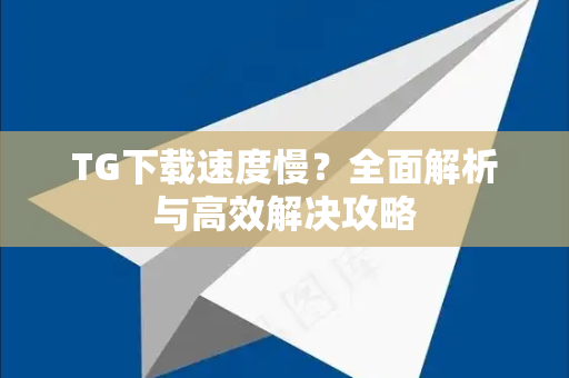 TG下载速度慢?全面解析与高效解决攻略-第1张图片-纸飞机下载 - Telegeram官网版下载 TG下载速度慢?全面解析与高效解决攻略-第1张图片-纸飞机下载 - Telegeram官网版下载