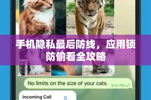 手机隐私最后防线，应用锁防偷看全攻略