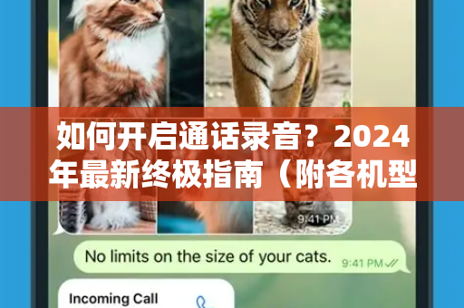 如何开启通话录音？2024年最新终极指南（附各机型详解）