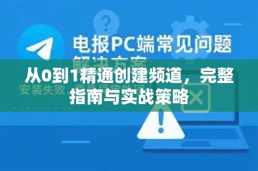 从0到1精通创建频道,完整指南与实战策略-第1张图片-纸飞机下载 - Telegeram官网版下载 从0到1精通创建频道,完整指南与实战策略-第1张图片-纸飞机下载 - Telegeram官网版下载